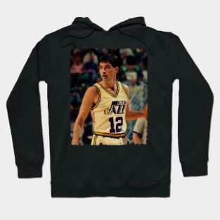 John Stockton - Vintage Design Of Basketball Hoodie